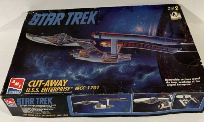 AMT 1/650 Scale Star Trek Cutaway USS Enterprise NCC-1701 Model Kit - Open box - Image 1 of 3