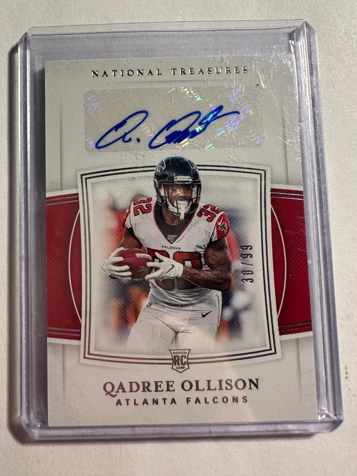 K79,556 - 2019 Panini National Treasures #152 Qadree Ollison Auto #/99 - Image 1 of 1