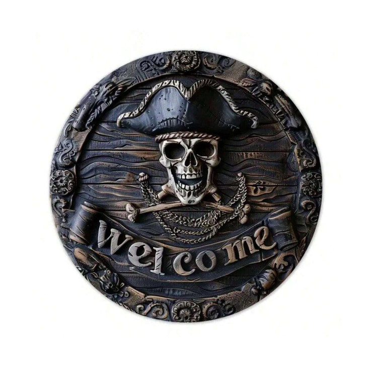 Work or Plunder Funny Metal Pirate Sign Jolly Roger Man Cave Bar Pub Wall Decor Work or Plunder Funny Metal Pirate Sign Jolly Roger Man Cave Bar Pub Wall Decor