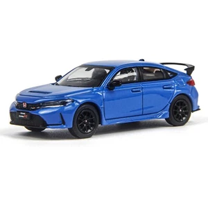 1:64 Scale Honda Civic Type-R FL5 Blue Diecast Model Car Collectibles Gift Toy - Picture 1 of 17