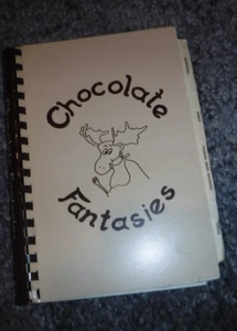 P. E. O. SISTERHOOD MANITOWOC WISCONSIN CHOCOLATE FANTASIES COOKBOOK 1988 - Picture 1 of 5