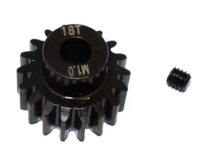GPM Racing Stahl Motorritzel 18 Zähne Modul 1 für 5mm Welle GPMTXM018TSBK X-Max  - Bild 1 von 1