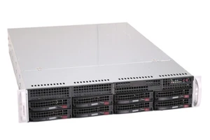 Supermicro Server // 1x Silver 4112, 32 GB, 8x LFF, X11SPL-F, 9300-8i, 19" Rails - Picture 1 of 5