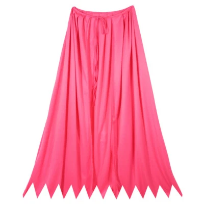 32" Pink Cape ~ HALLOWEEN SUPERHERO, PUNK ROCK, PRINCESS COSTUME SAWTOOTH CAPE - Image 1 of 2