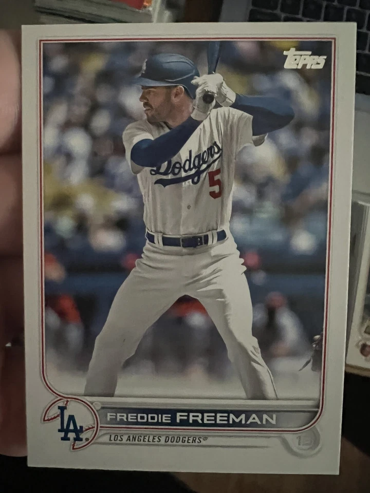 2022 Topps Update Series US330 Freddie Freeman Los Angeles Dodgers BASEBALL CARD - Image 1 of 1