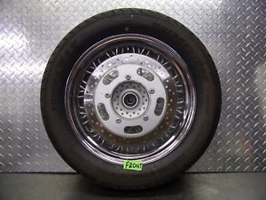 828 B KAWASAKI VULCAN VN900 VN 900 CLASSIC 2007 OEM RUEDA DELANTERA - Imagen 1 de 9