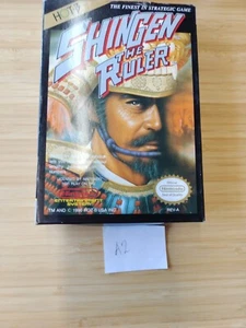 Shingen The Ruler Nintendo NES COMPLETE W/ MAP & MANUAL VERY NICE LOOK! FAST - Picture 1 of 7