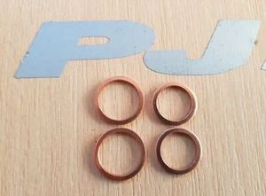 ESCORT COSWORTH FUEL FILTER SEALING WASHER SET(X4) & ESCORT & FIESTA RS TURBO - Picture 1 of 1