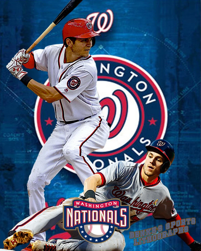 Washington Nationals  Lithograph print of  Trea Turner - Image 1 of 1