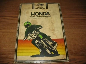 CLYMER MOTORCYCLE REPAIR SERVICE MANUAL CB350 AND CB500 FOURS 1972 (K-1037) - Bild 1 von 8