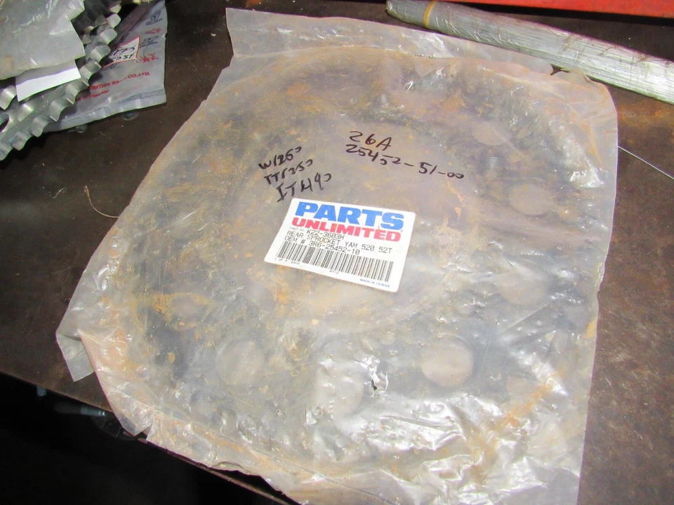 52-зубчатая задняя звездочка для yamaha wr250 wr500 it490 it250 ttr250 - Изображение 1 из 1