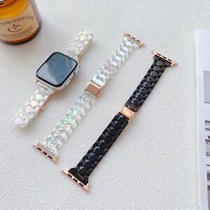 Gradual Color Resin Band Strap for Apple Watch Series 8 7 6 5 4 SE 40/44/41/45mm