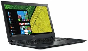 Acer Aspire 3 15.6 Inch AMD E2 8GB RAM 1TB HDD AMD Radeon R2 Laptop - Black - Picture 1 of 6