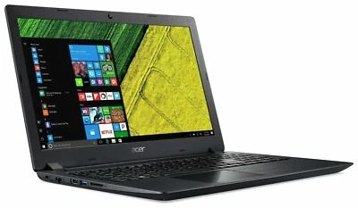 Acer Aspire 3 15.6 Inch AMD E2 8GB RAM 1TB HDD AMD Radeon R2 Laptop - Black - Image 1 of 4