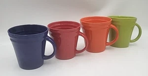 Rachael Ray Double Ridge, Set of 4 Multi Color Coffee Mugs - Picture 1 of 17