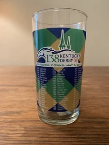 138th Kentucky Derby Glass 2012 Churchill Downs Louisville carreras de caballos - Imagen 1 de 7