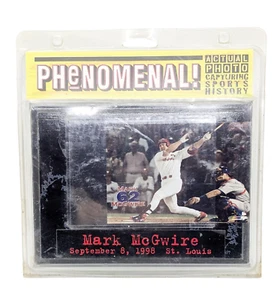 Mark McGwire St. Louis Sept. 8, 1998 Home Run 62 Actual Photo Phenomenal Plaque - Picture 1 of 4