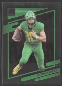 Clearly Donruss Justin Herbert Oregon Ducks #15 2023 - Imagen 1 de 2