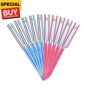 10 Pieces Eyebrow Razor for Women Facial Shaver Razor Brow Shaper Eyebrow Trimme - Picture 1 of 5