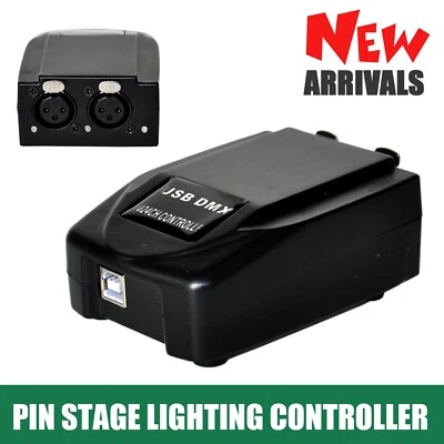 For Martin Light jockey 1024 Channels Stage Lighting Console 5 Pin USB DMX - Image 1 of 4