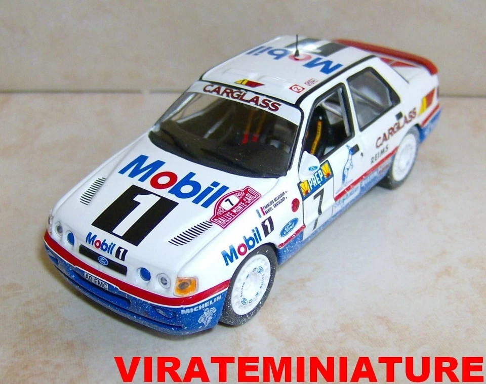 FORD SIERRA COSWORTH 4° RALLYE MONTE CARLO 1992 FRANCOIS DELECOUR ALTAYA 1/43 - Photo 1/1
