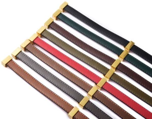 Women's 1.5cm Leather Shoulder Crossbody Replacement Handbag Bag Strap 140cm - Picture 1 of 11