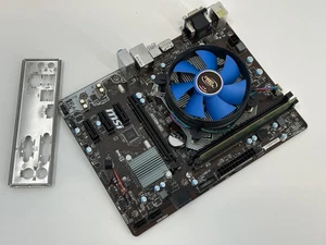 Pacchetto scheda madre MSI H110M-S03 i3-7100 4 GB di RAM incl. pannello - Foto 1 di 3