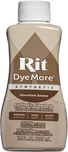 Rit Dye More Synthetic 7oz-Chocolate Brown 020-21 - Picture 1 of 7