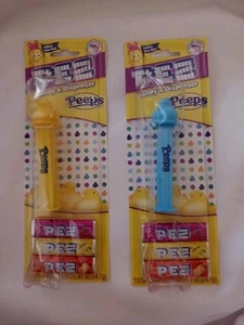 Pez & Peeps, Candy & Dispenser Easter Edition Orange, Lemon & Raspberry - Picture 1 of 4