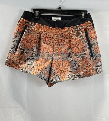 Pantalones cortos de jacquard multicolor Helmut Lang para mujer talla 2 Foto 1 de 4