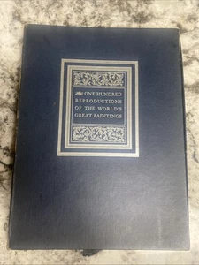 Vintage One Hundred Reproductions of The World’s Great Paintings Collection - Foto 1 di 12