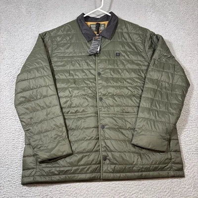 NWT Roark Chopper Sz XXL Quilted Packable Jacket Primaloft Insulated Dark Green - Image 1 of 4