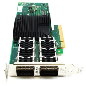 Dell VFHX9 Intel XL710-QDA2 Dual Port 40GbE QSFP+ LP PCIe-x16 CNA C1HP4 - Picture 1 of 7