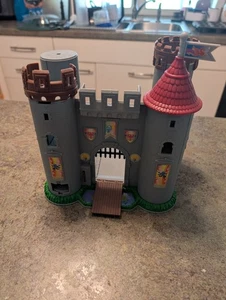 Vintage Fisher Price Castle Great Adventures 9" Playset AS IS - Picture 1 of 9