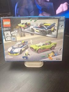 NEW! Lego City Set 60415 Police Car And Muscle Car Chase Bad Box - Picture 1 of 5