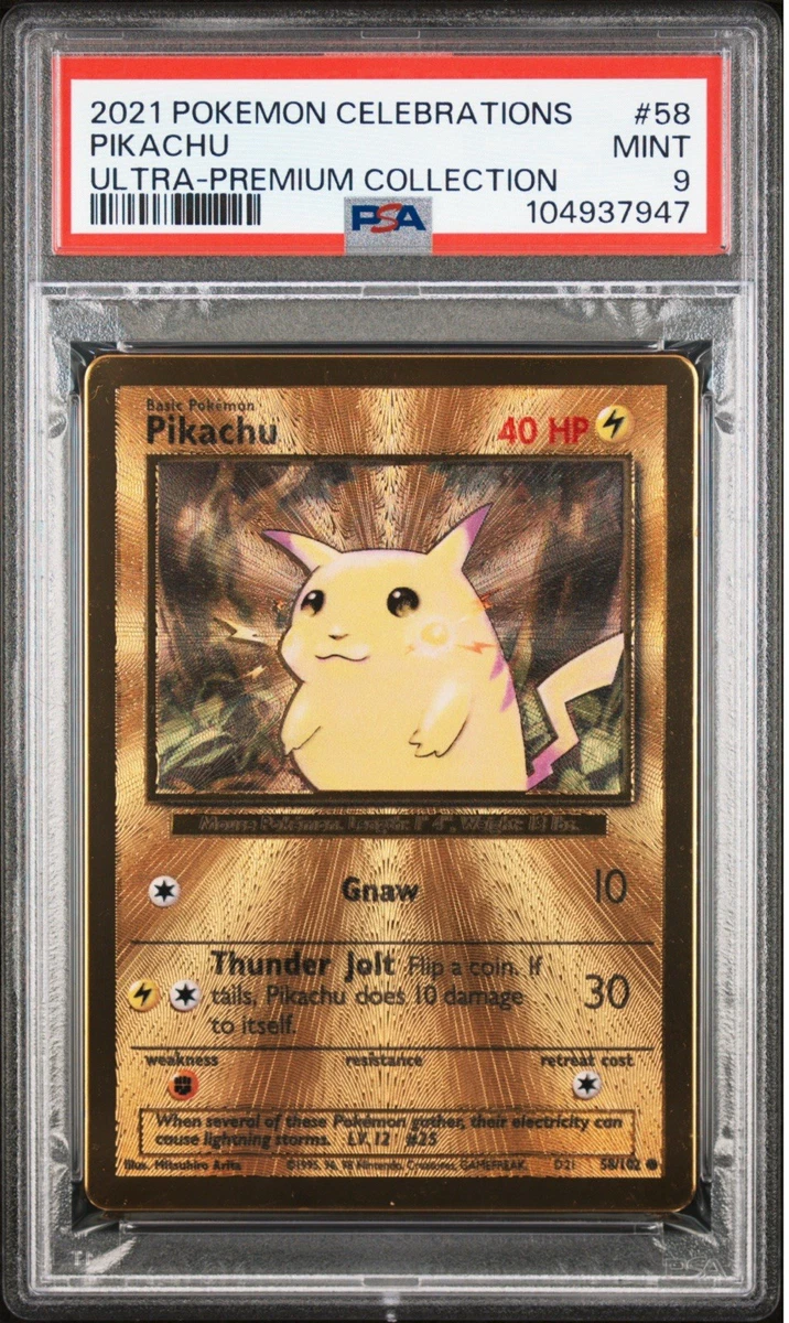 Pokémon TCG Professional Sports Authenticator (PSA) Metal