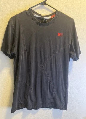 Vintage Nike Air Jordan AF-1 Black Large T-Shirt - Image 1 of 4