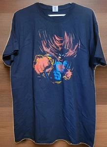 Unisex Erwachsene LG Batman schwarz Grafik T-Shirt, Rundhals/Kurzarm, neu - Bild 1 von 4