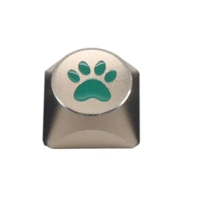 Aluminum Alloy Key Mechanical Keyboards Key Caps 1Keys XDA Profile CatPaws - Image 1 of 4