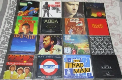 48 x CD , Abba,Beach Boys,Clapton,Dire Straits,Rolling Stones, Rock und Jazz - Bild 1 von 3