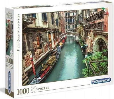 Puzzle Clementoni "Canal de Venecia" 1000 piezas Foto 1 de 3