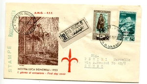 Trieste A - Signorelli on envelope FDC fcc. - Picture 1 of 1