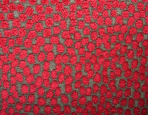 14 Metros Romo Rojo Rubí Terciopelo Tela Tapicería de Cortina Cojín - Imagen 1 de 9