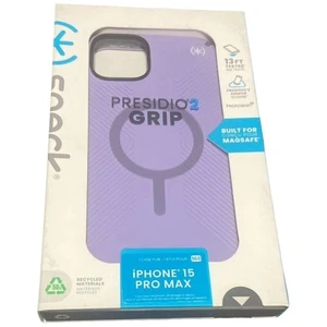 Speck Presidio2 Grip MagSafe Case iPhone 15 Pro Max 6,7" Lila NEU - Bild 1 von 6