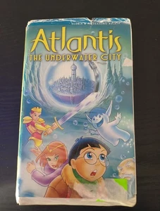 Atlantis The Underwater City - Gloria & Alessandro Bulath VHS 2001 RARE anime  - Imagen 1 de 3