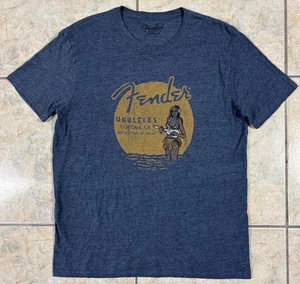 Fender Ukuleles Lucky Brand T Shirt Size Large - Bild 1 von 6