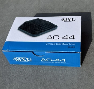New MXL AC-44 USB-C Microphone Compact Boundary Mic Audio Video Conferencing