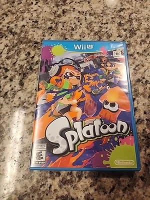 Splatoon (Nintendo Wii U, 2015) WiiU CIB Complete with Manual - Tested Working - Image 1 of 4