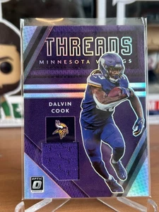 2020 Donruss Optic Dalvin Cook Donruss Threads #DT-DC - Bild 1 von 2