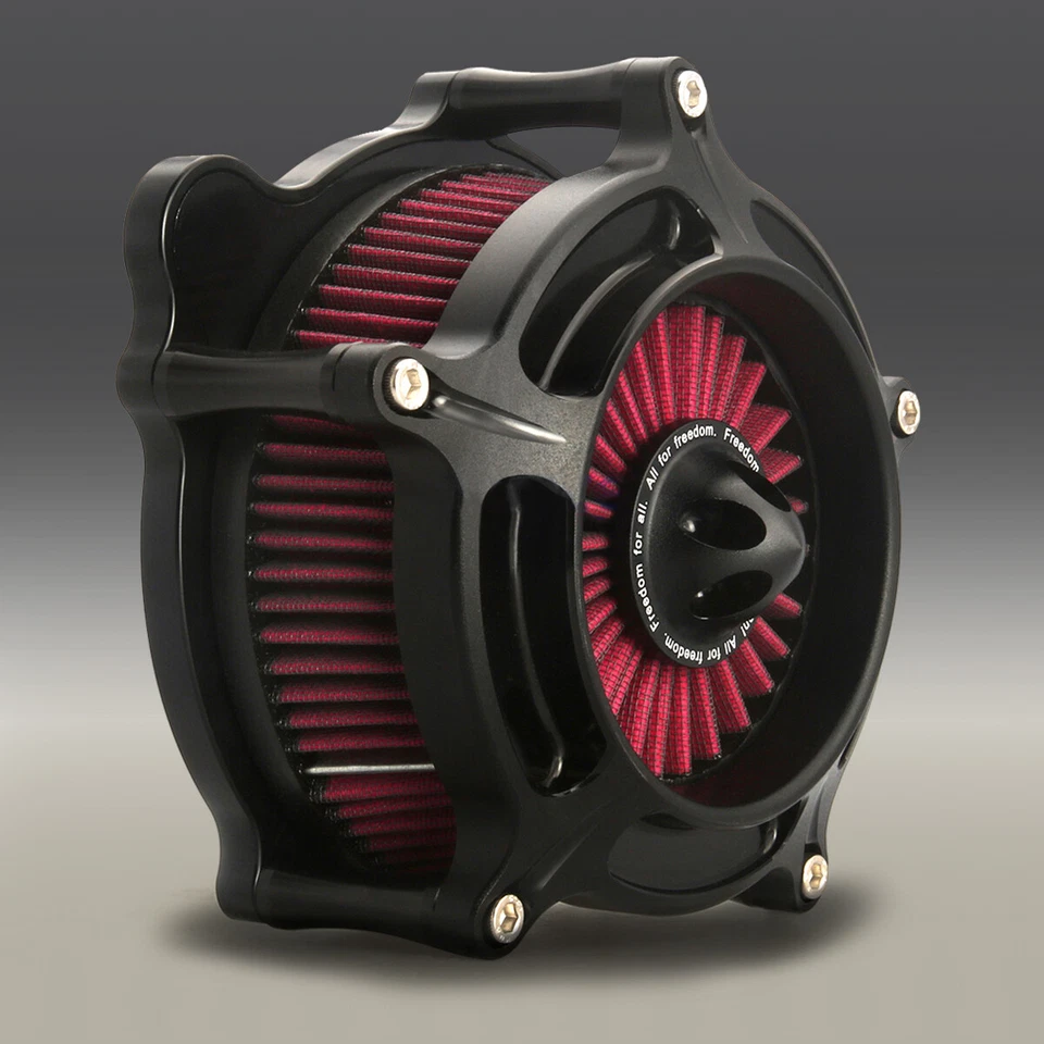 Spike Ops Black Air Breather Filter For Harley Forty Eight XL1200X Dark 10-14 - Image 1 of 4